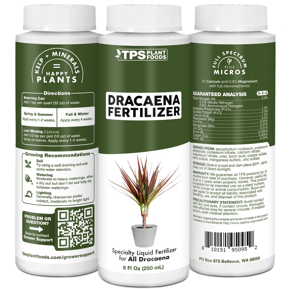 Key benefits and healthy growth features of Dracaena Fertilizer