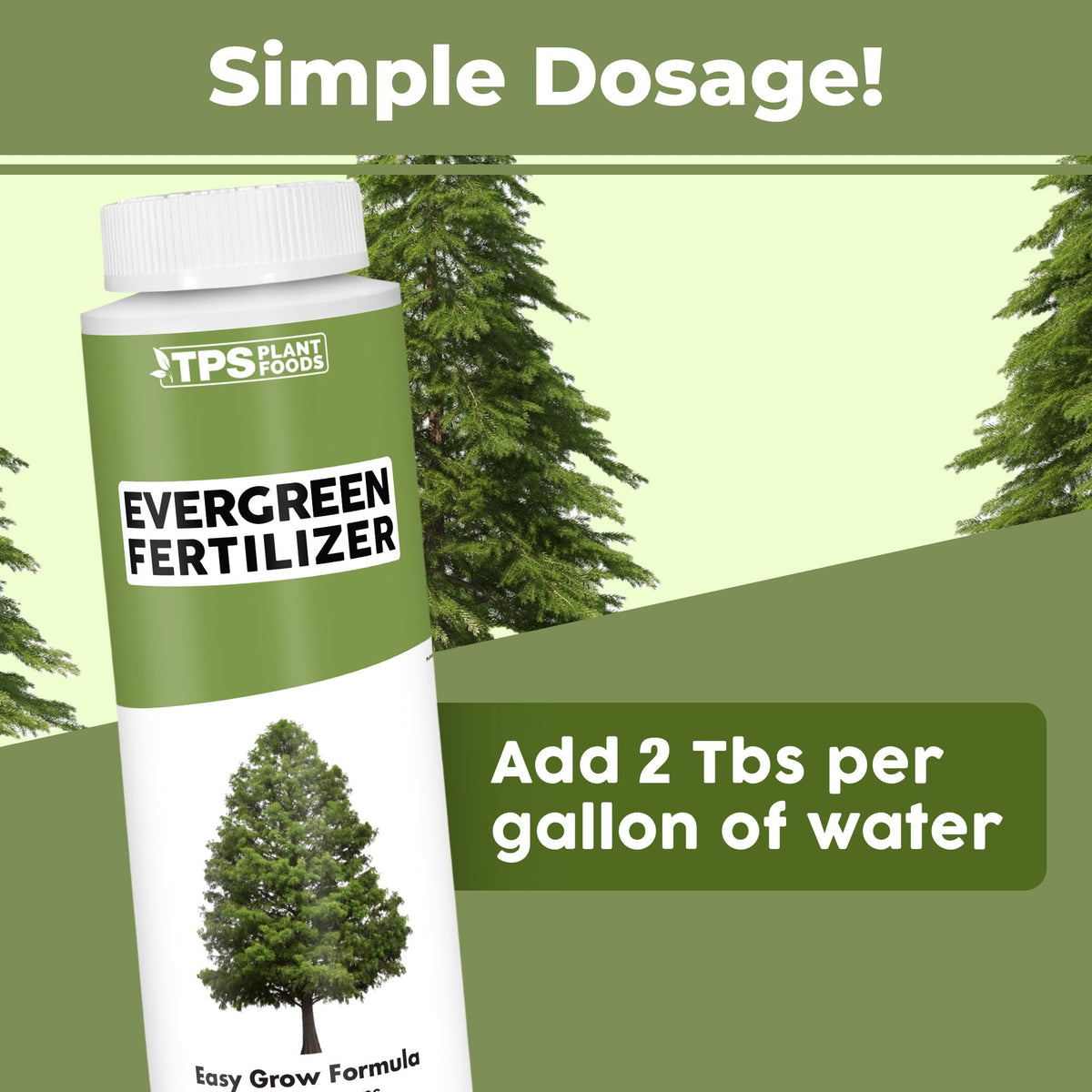 Evergreen Fertilizer - 128 Ounce