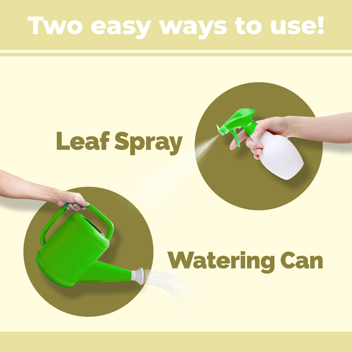 How to mix and apply TPS Jasmine Fertilizer — 1 tsp per quart