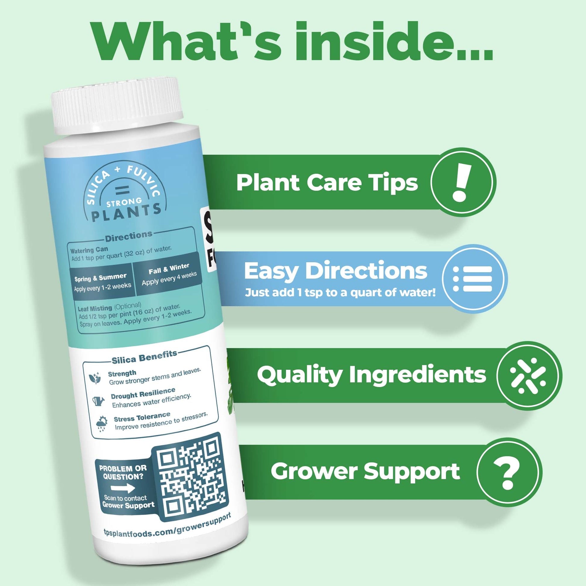 How to use and apply Silica for Plants