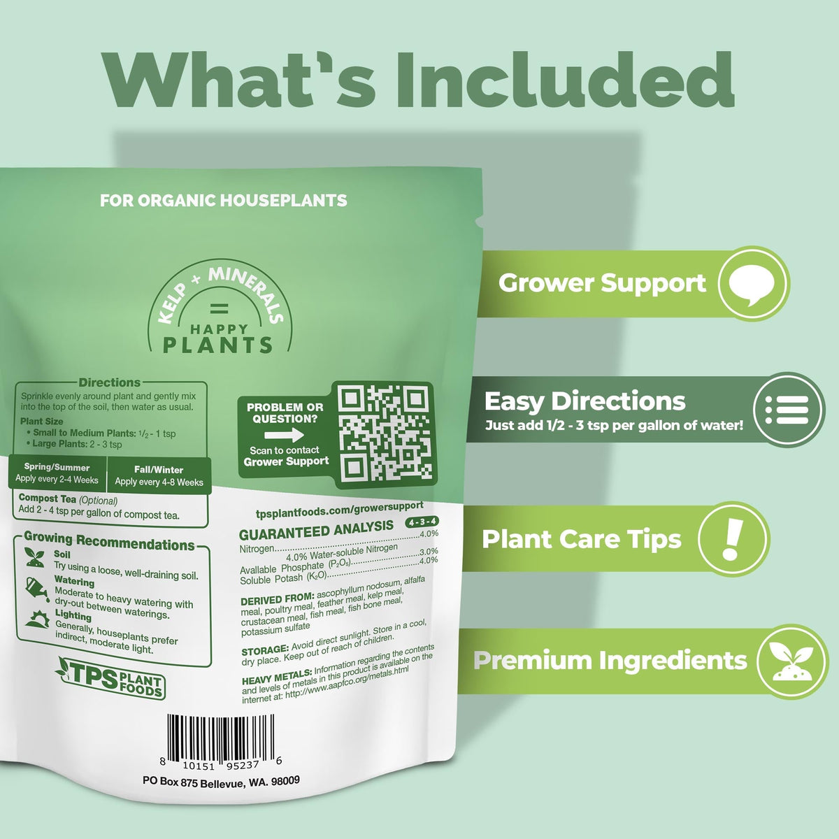How to use and apply Granular Houseplant Food