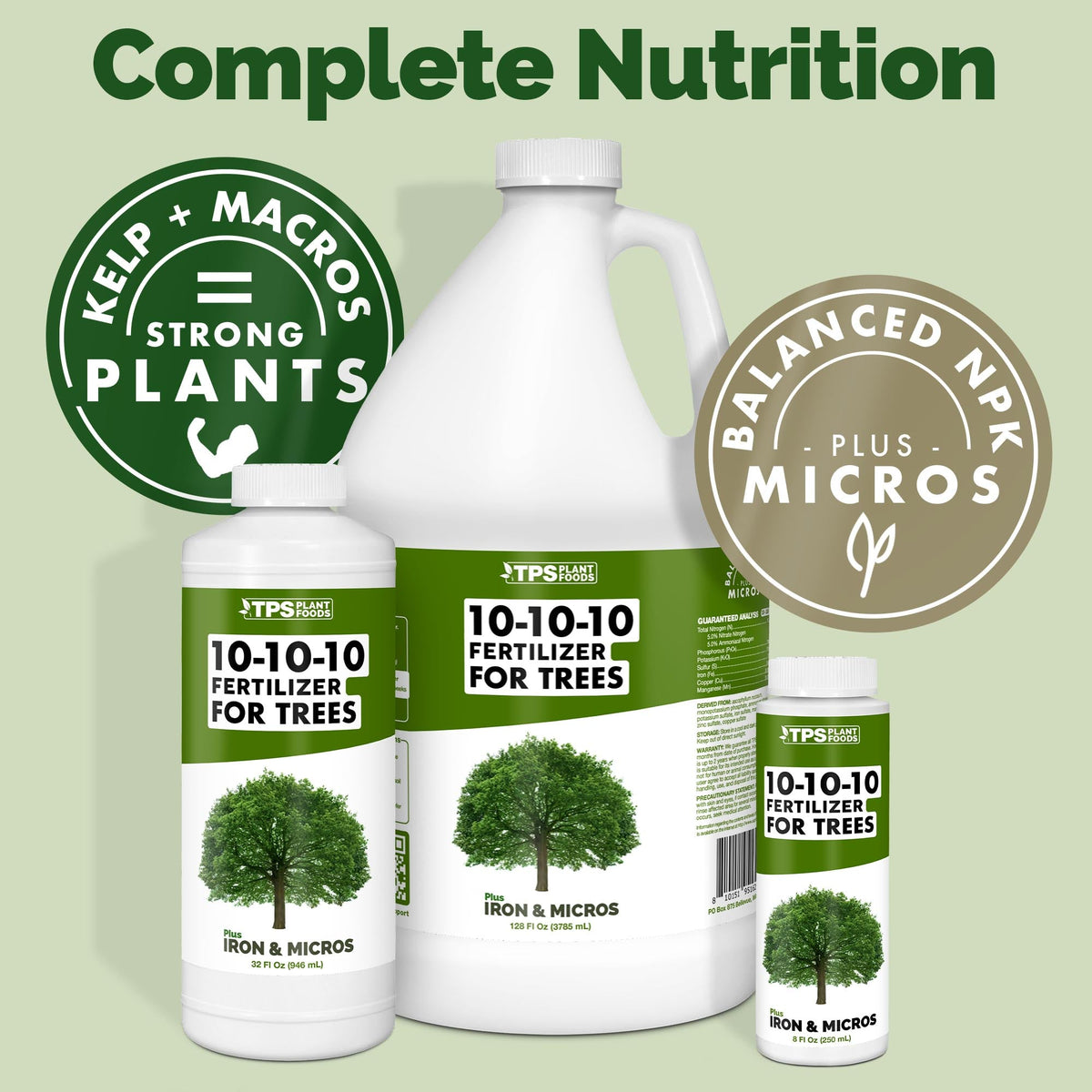 Key benefits and healthy growth features of 10-10-10 for Trees