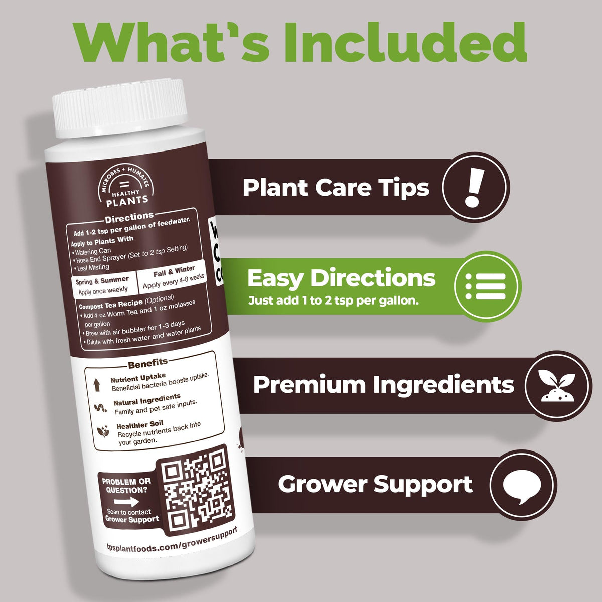 Worm Castings Concentrate - 8 Ounce