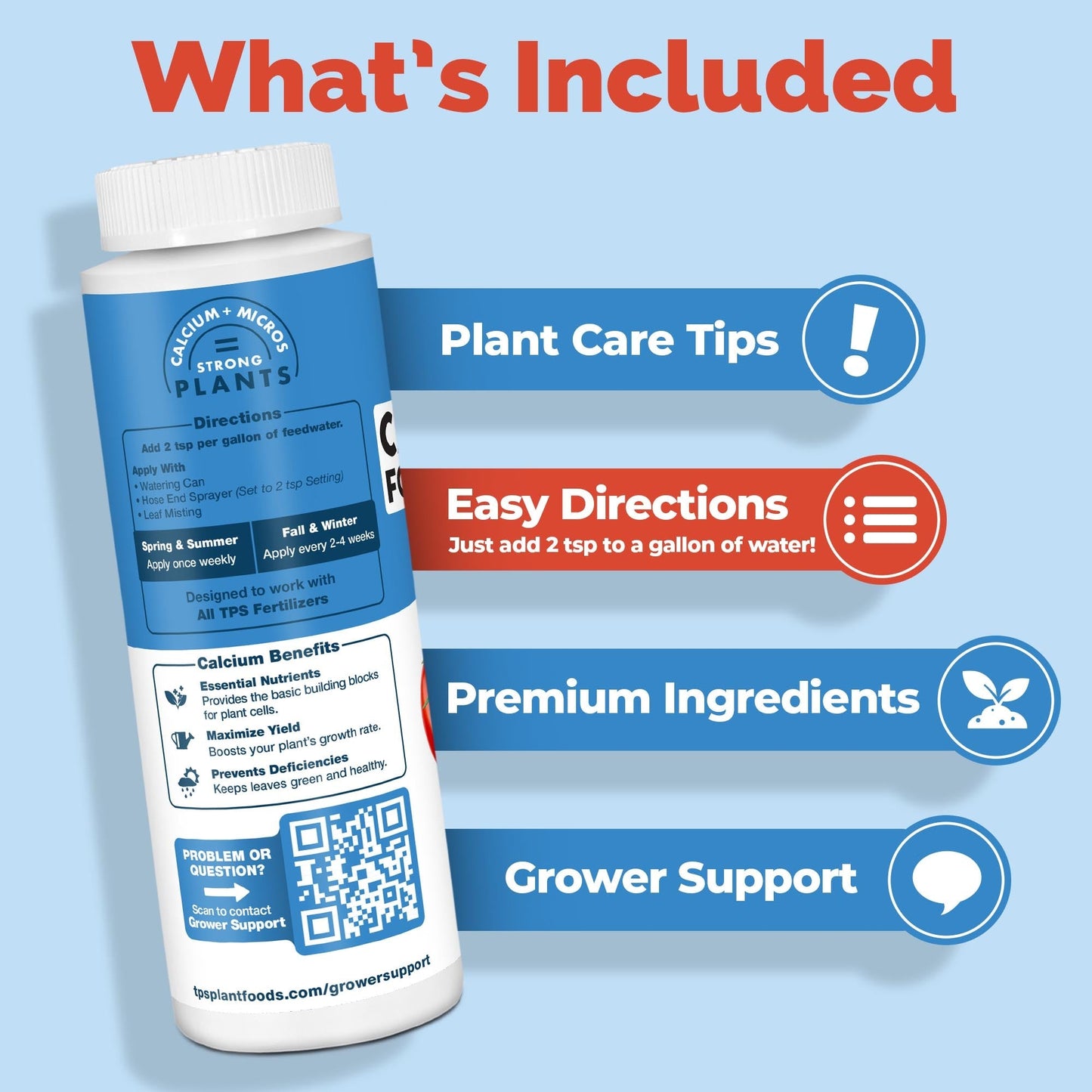 How to use and apply Calcium for Plants