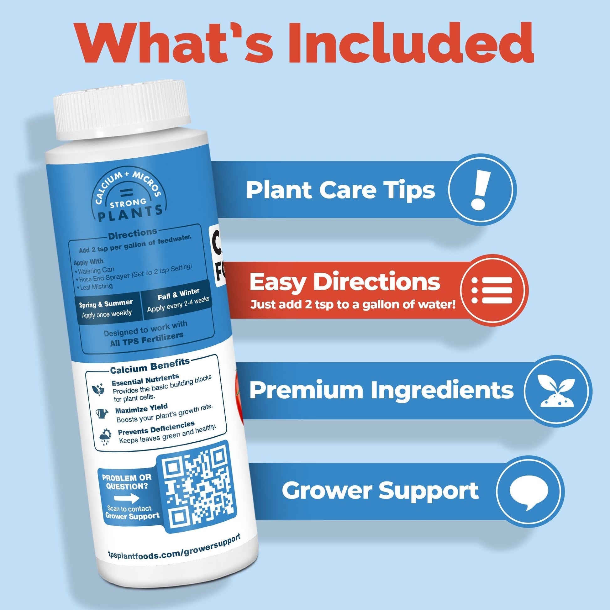How to use and apply Calcium for Plants