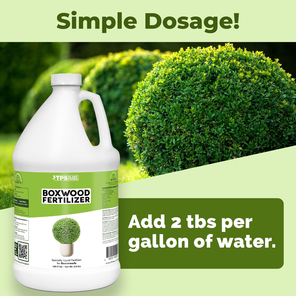 Boxwood Fertilizer - 128 Ounce