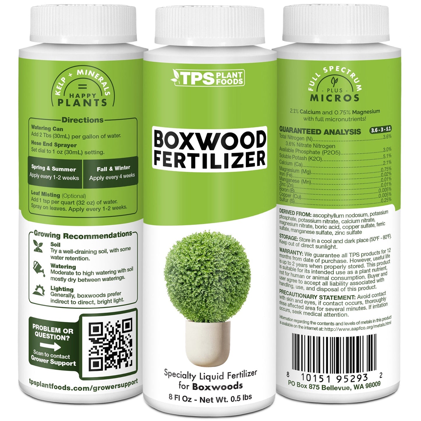 Boxwood Fertilizer formula, features, and plant care details