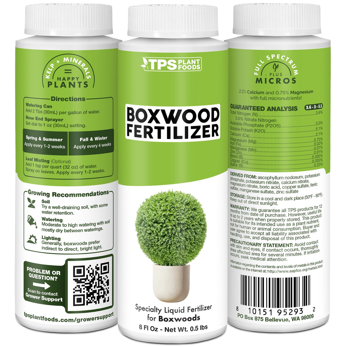 Boxwood Fertilizer formula, features, and plant care details