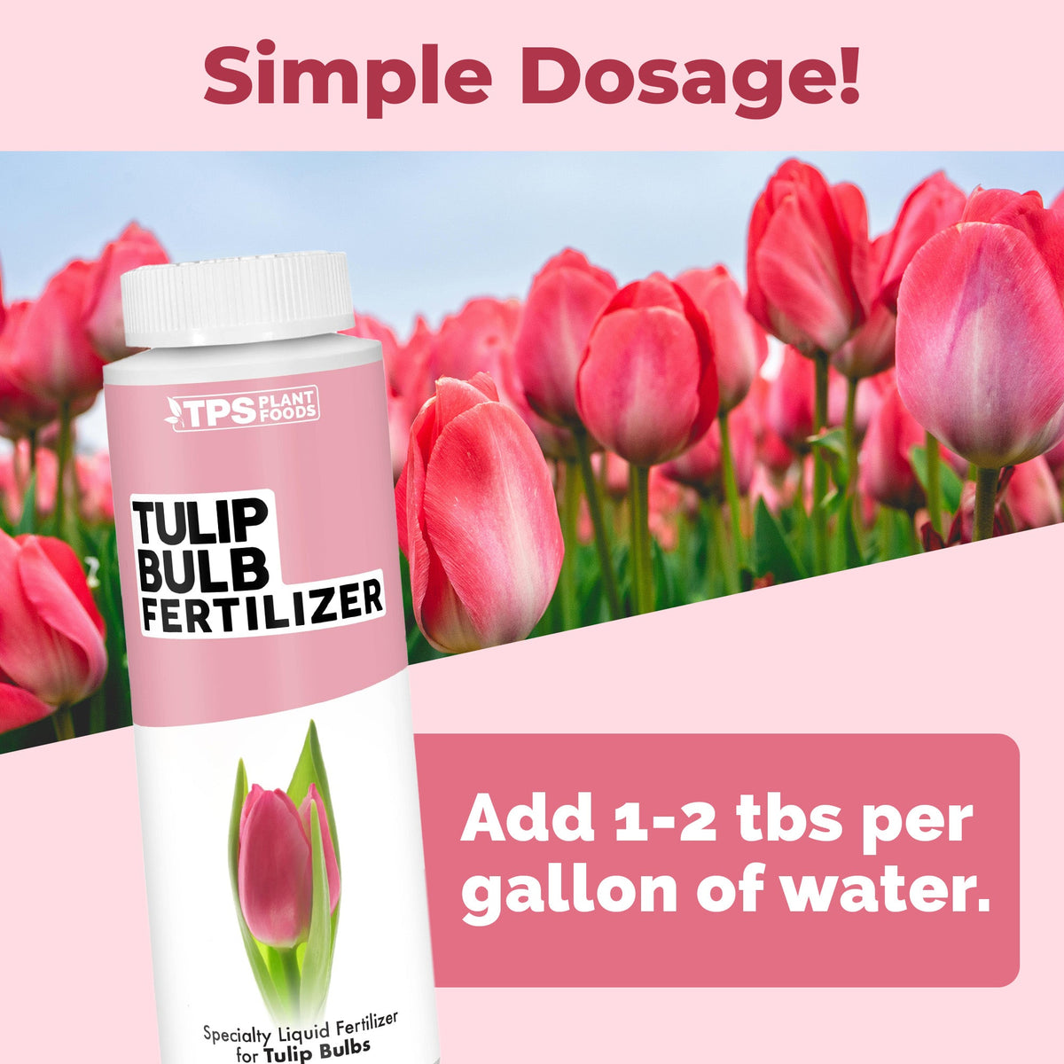 Tulip Bulb Fertilizer - 8 Ounce