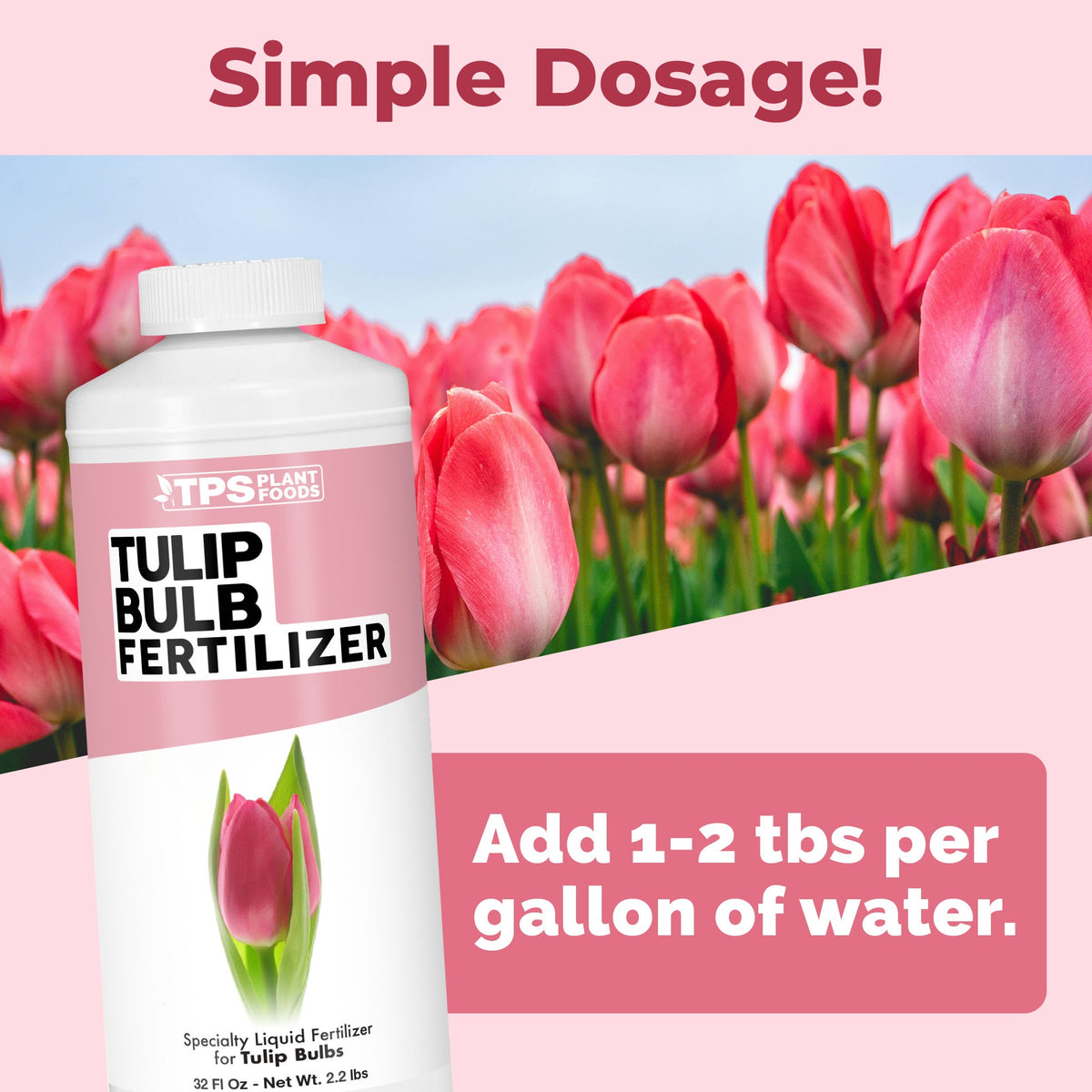 Tulip Bulb Fertilizer - 32 Ounce