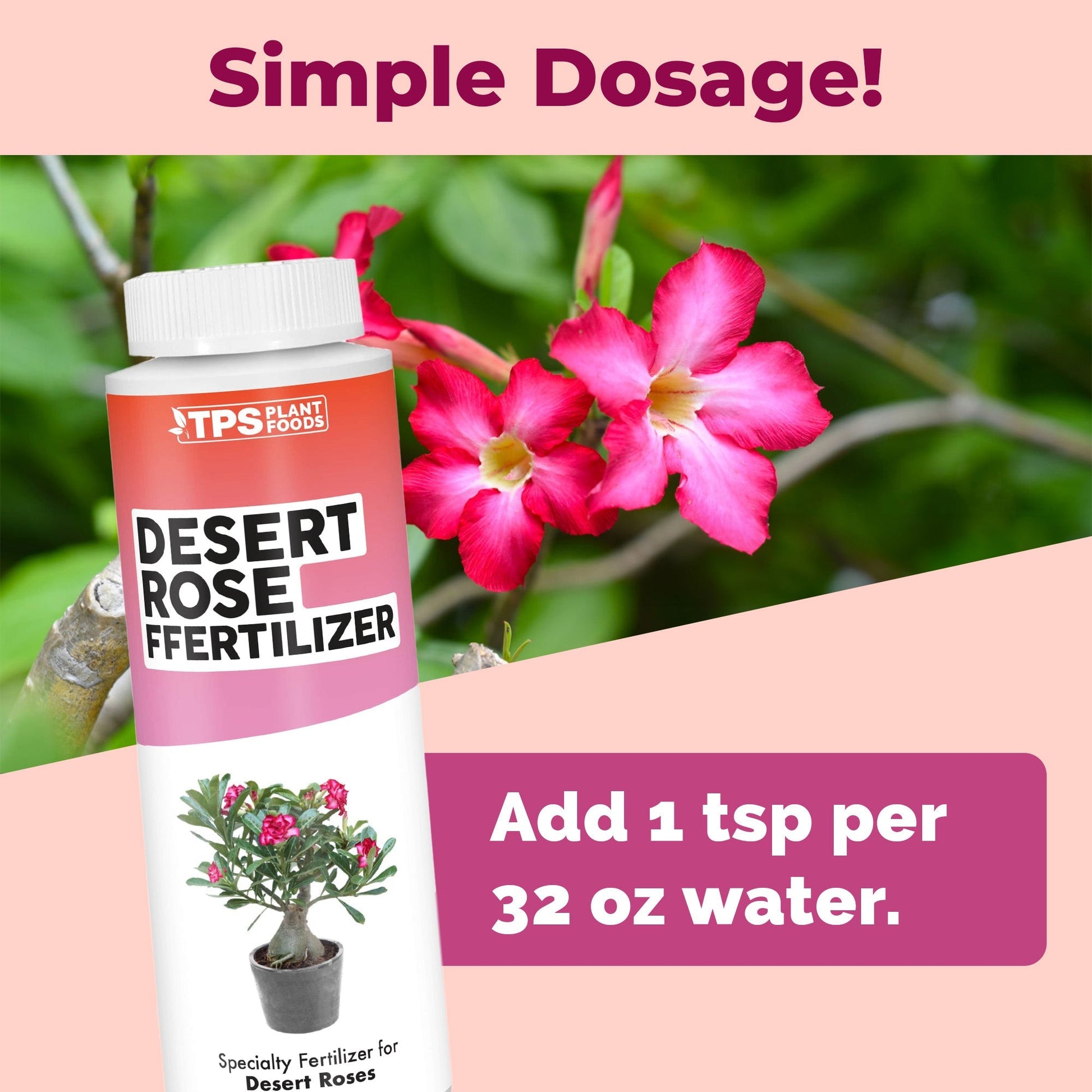 Key benefits and healthy growth features of Desert Rose Fertilizer