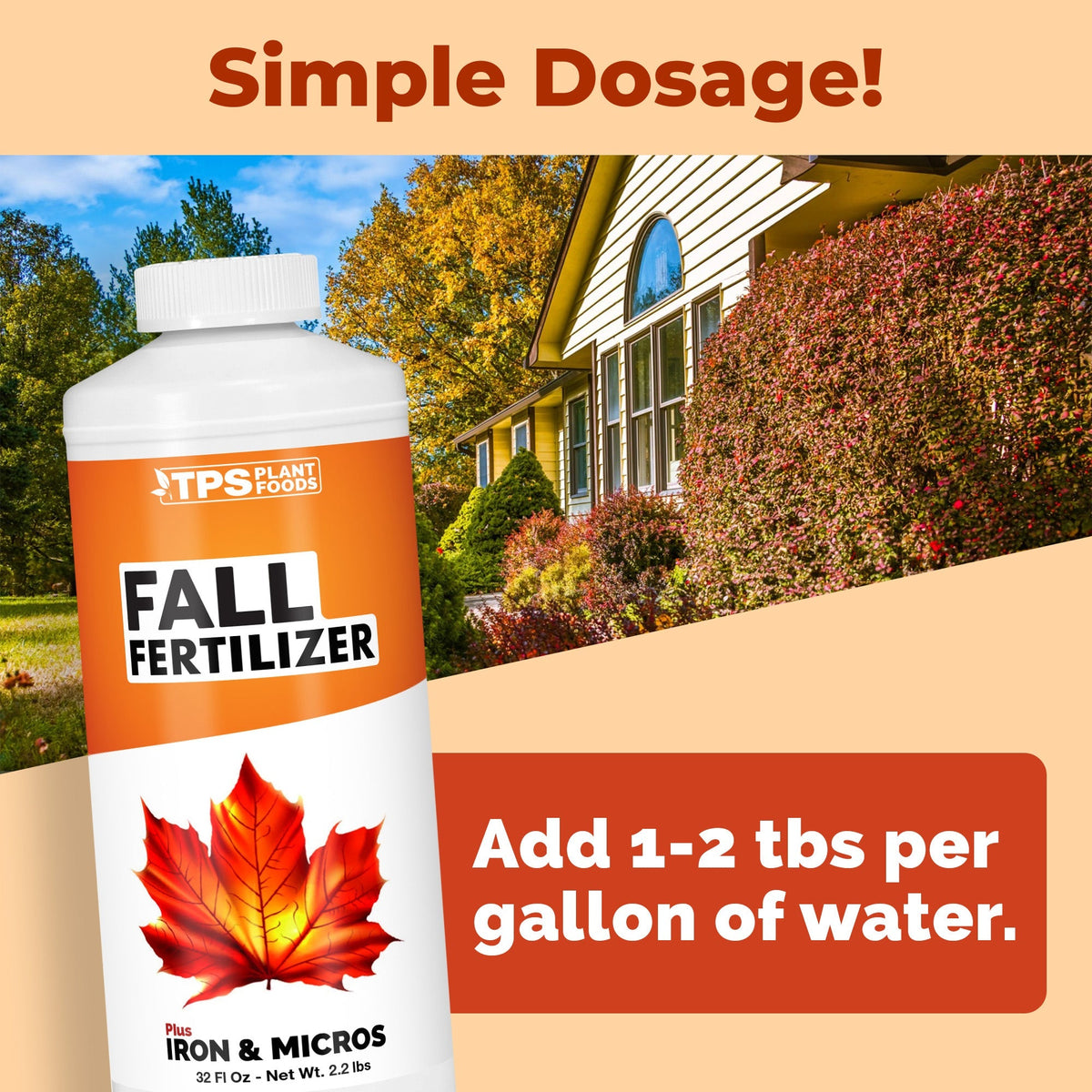 Fall Fertilizer - 8 Ounce