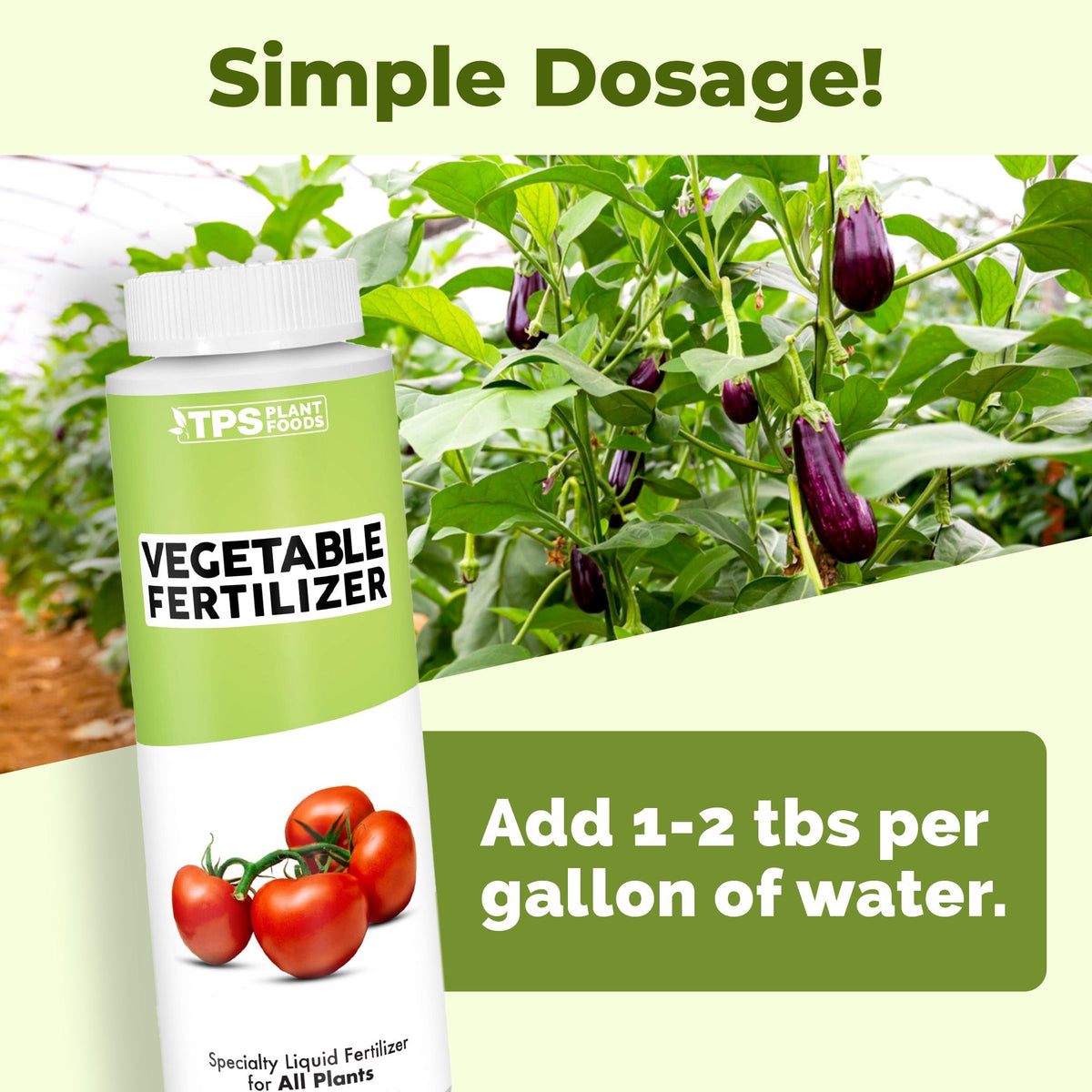 Vegetable Fertilizer - 128 Ounce