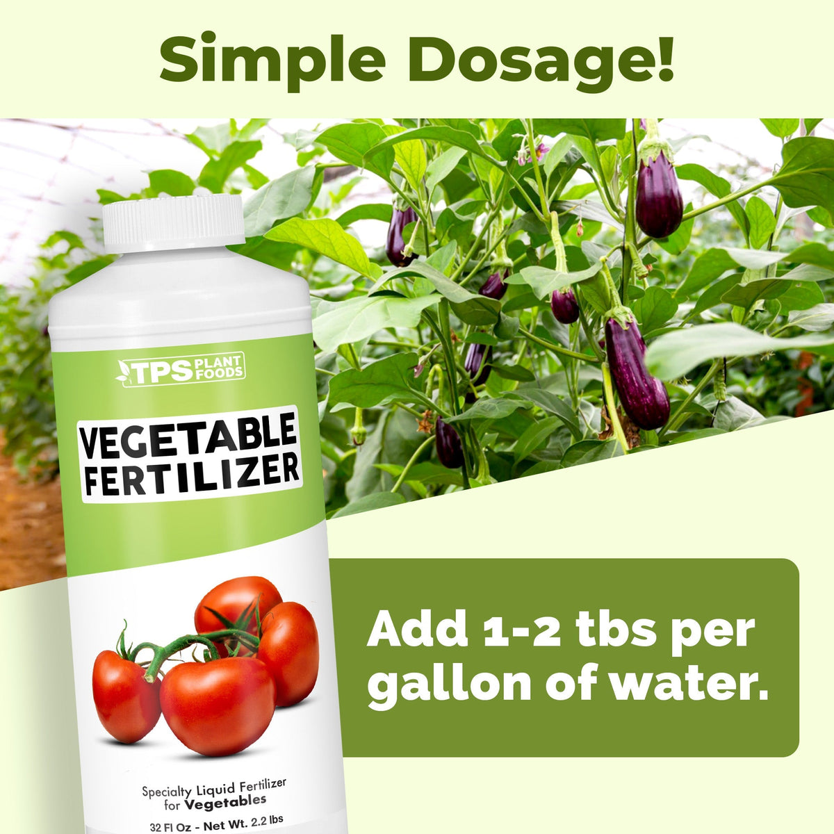 Vegetable Fertilizer - 8 Ounce