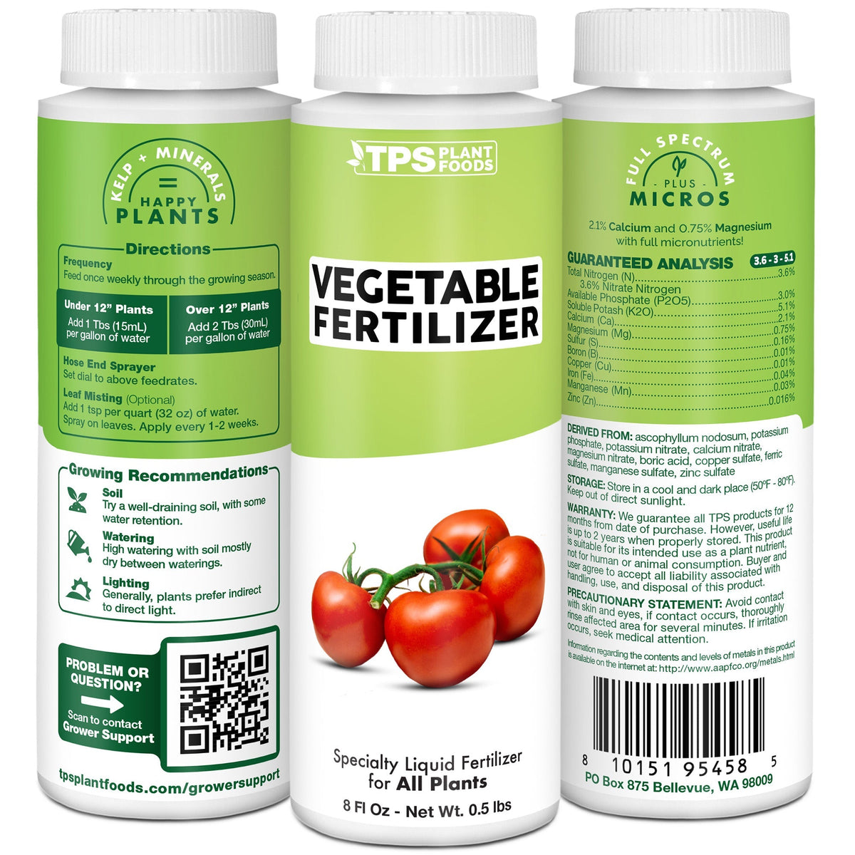 Vegetable Fertilizer formula, features, and plant care details