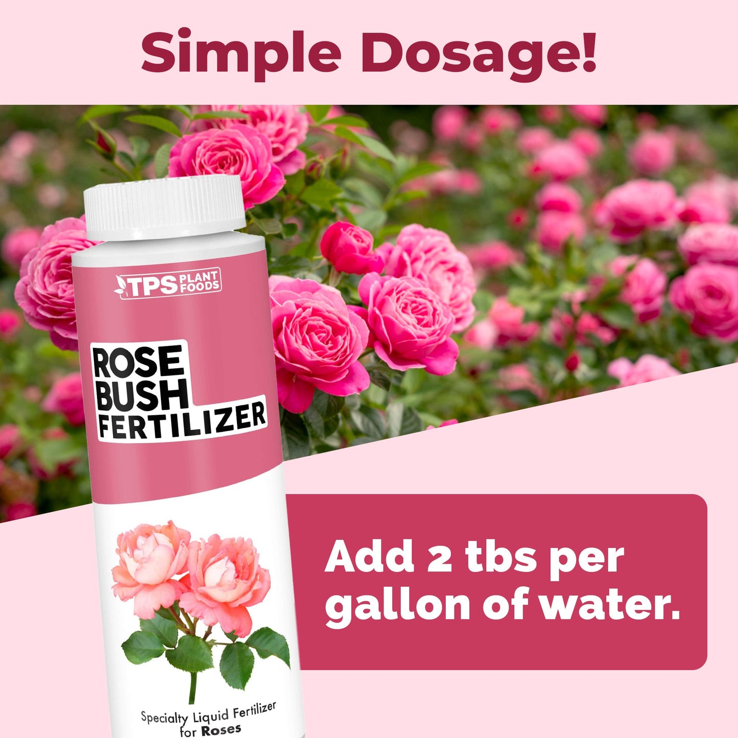 Key benefits and healthy growth features of Rose Bush Fertilizer