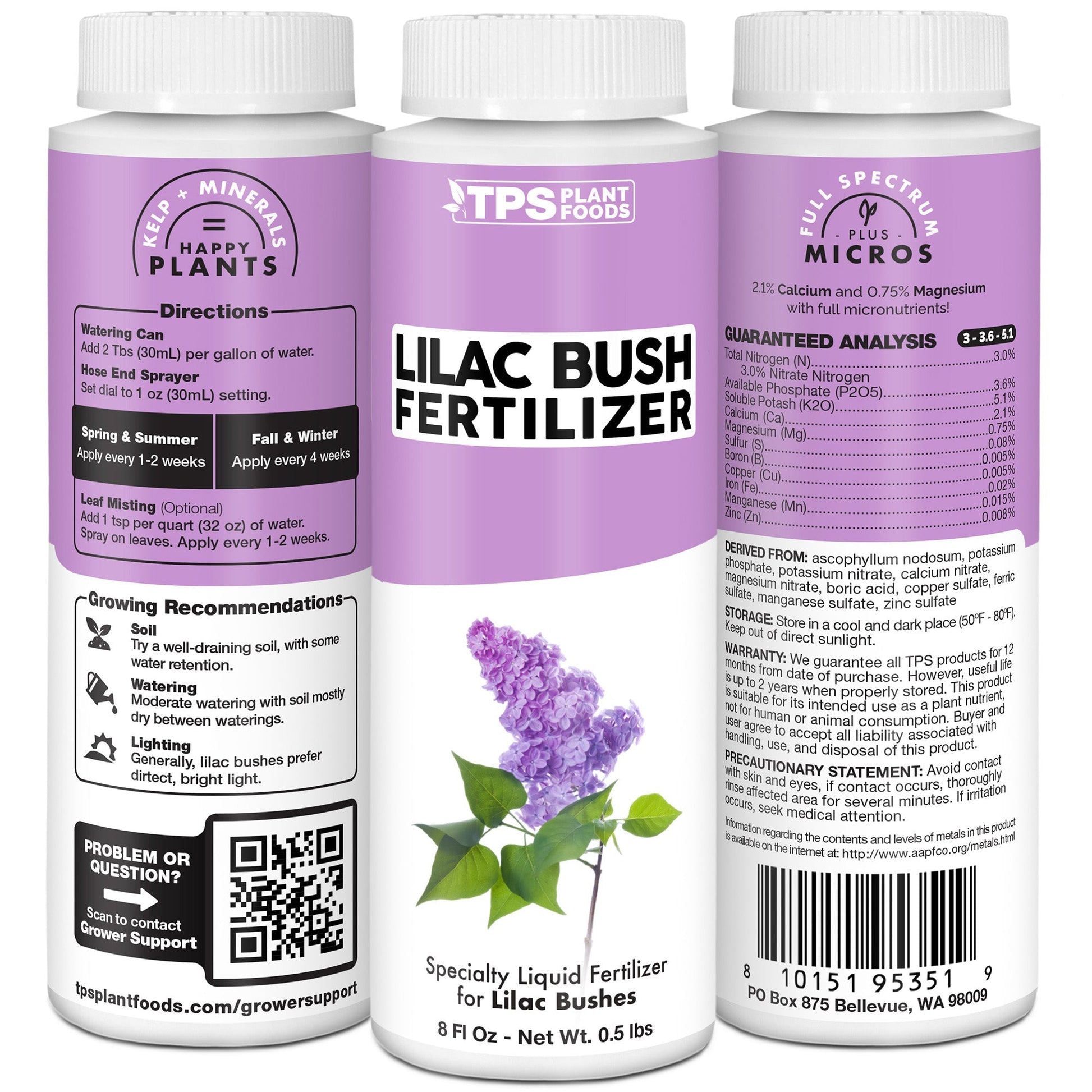 Lilac Bush Fertilizer formula, features, and plant care details