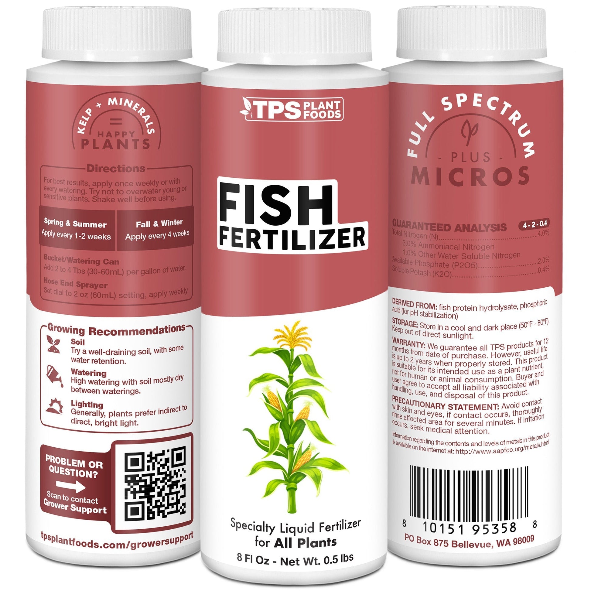 Fish Fertilizer formula, features, and plant care details