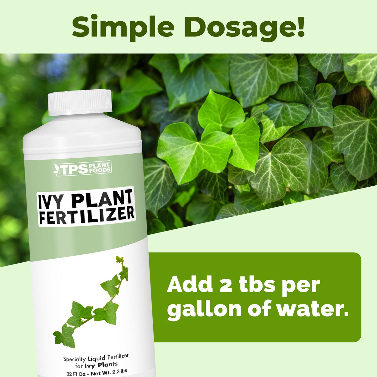 TPS Plant Foods Ivy Plant Food 3.6-3-5.1 bottle