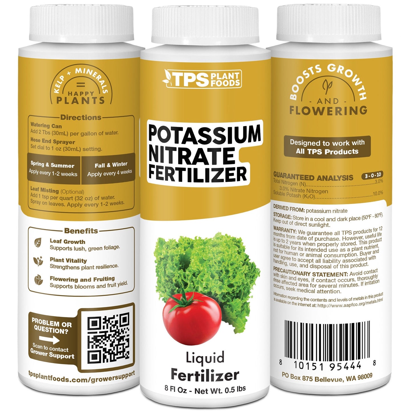 Potassium Nitrate Fertilizer formula, features, and plant care details