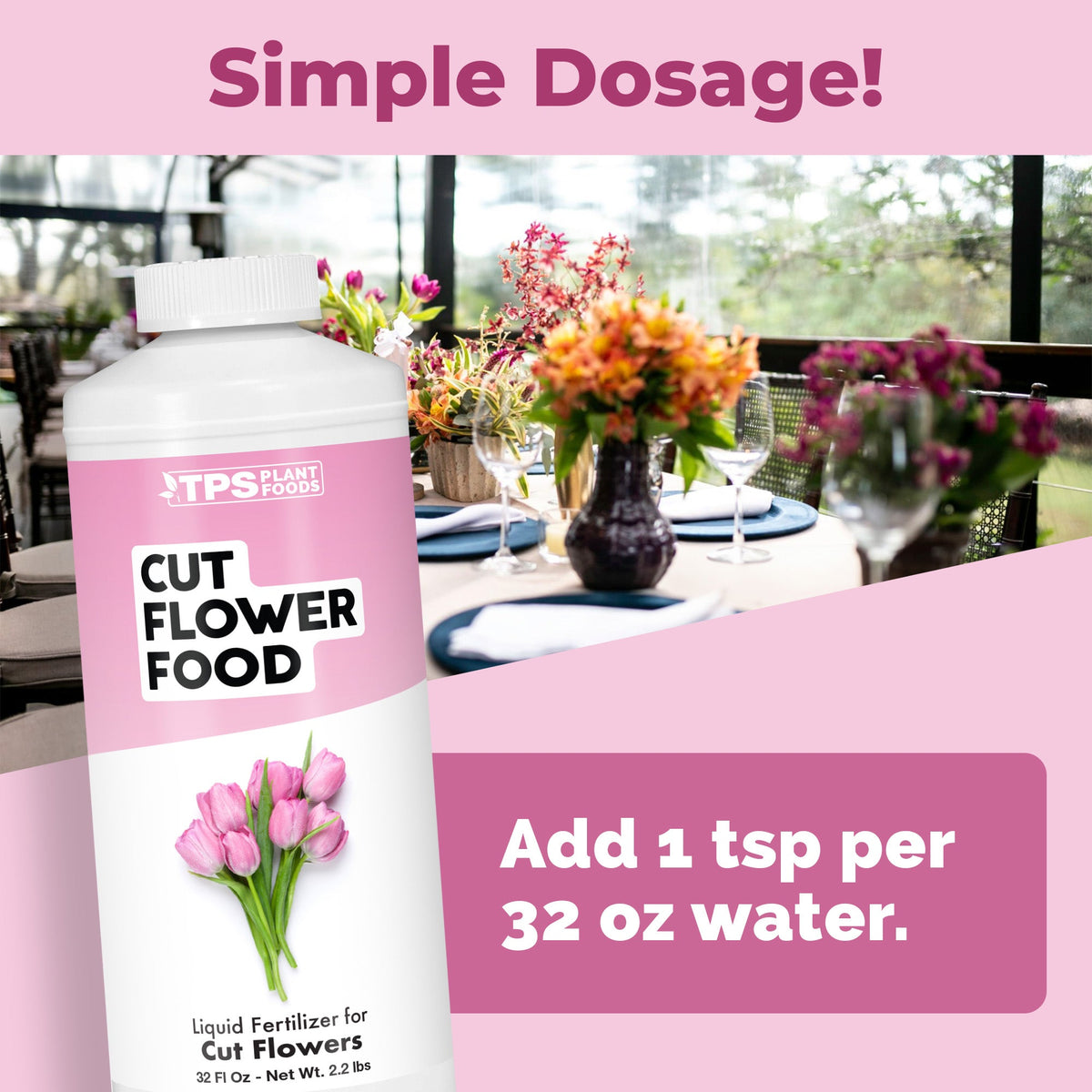 Cut Flower Food - 32 Ounce