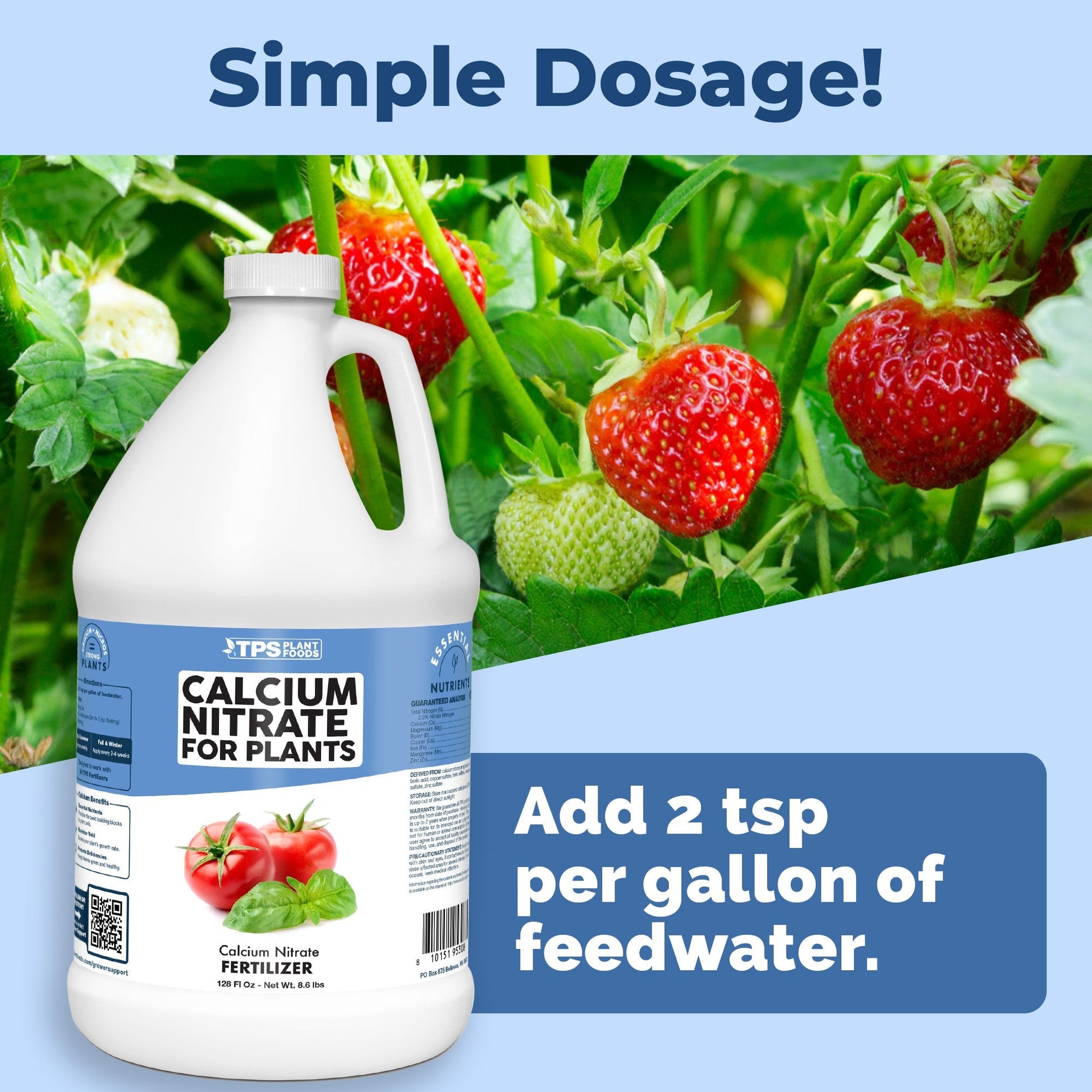 Key benefits and healthy growth features of Calcium Nitrate