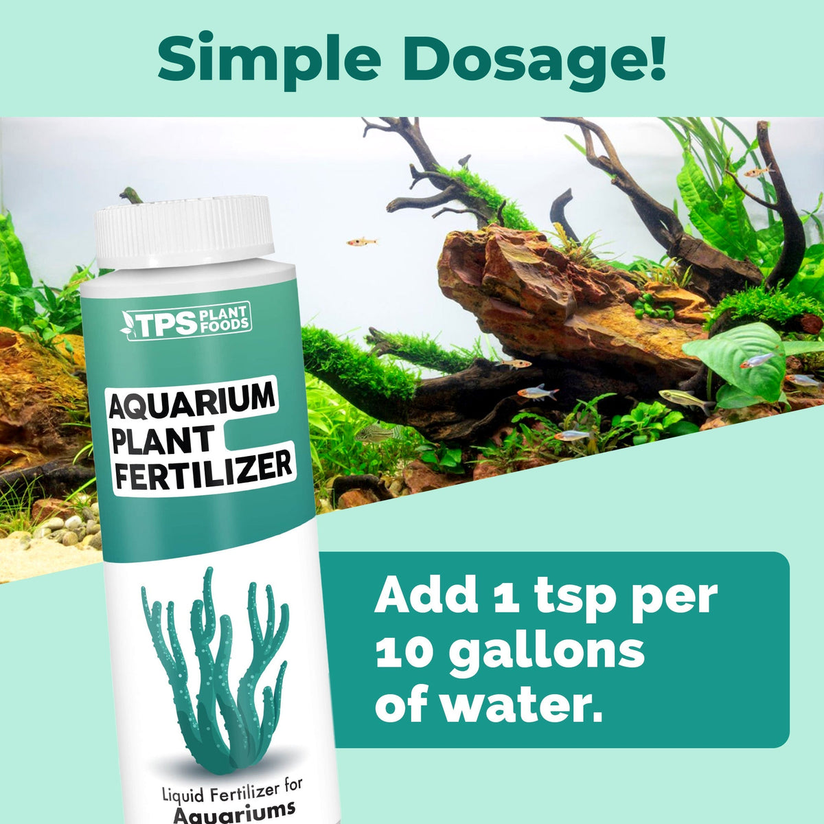 Aquarium Plant Fertilizer - 8 Ounce