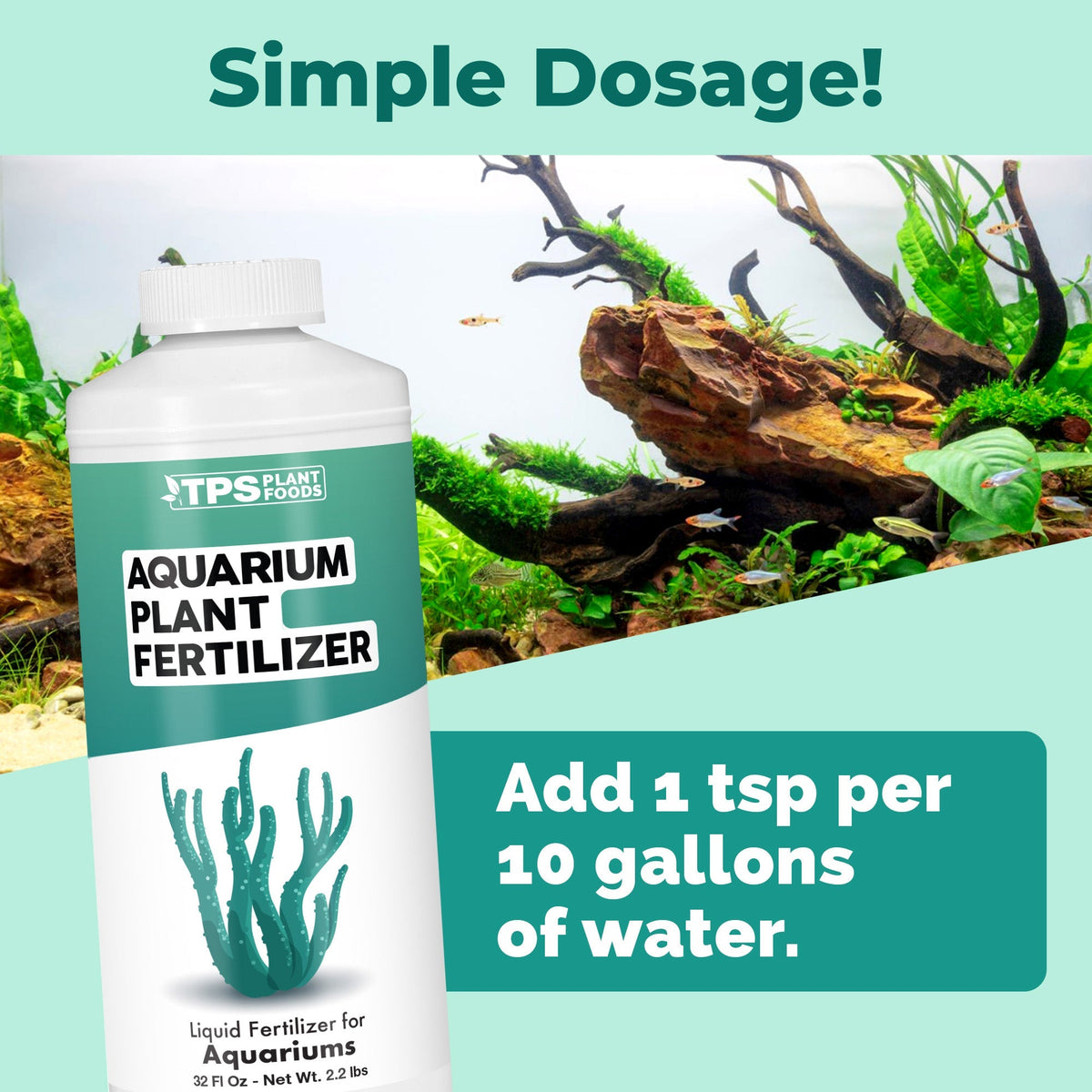 Aquarium Plant Fertilizer - 32 Ounce