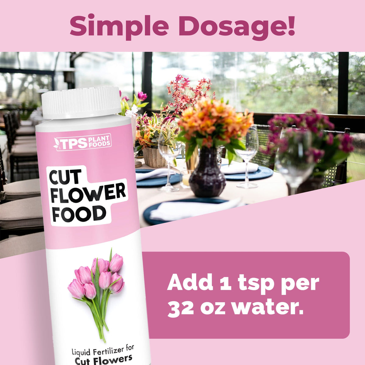 Cut Flower Food - 8 Ounce