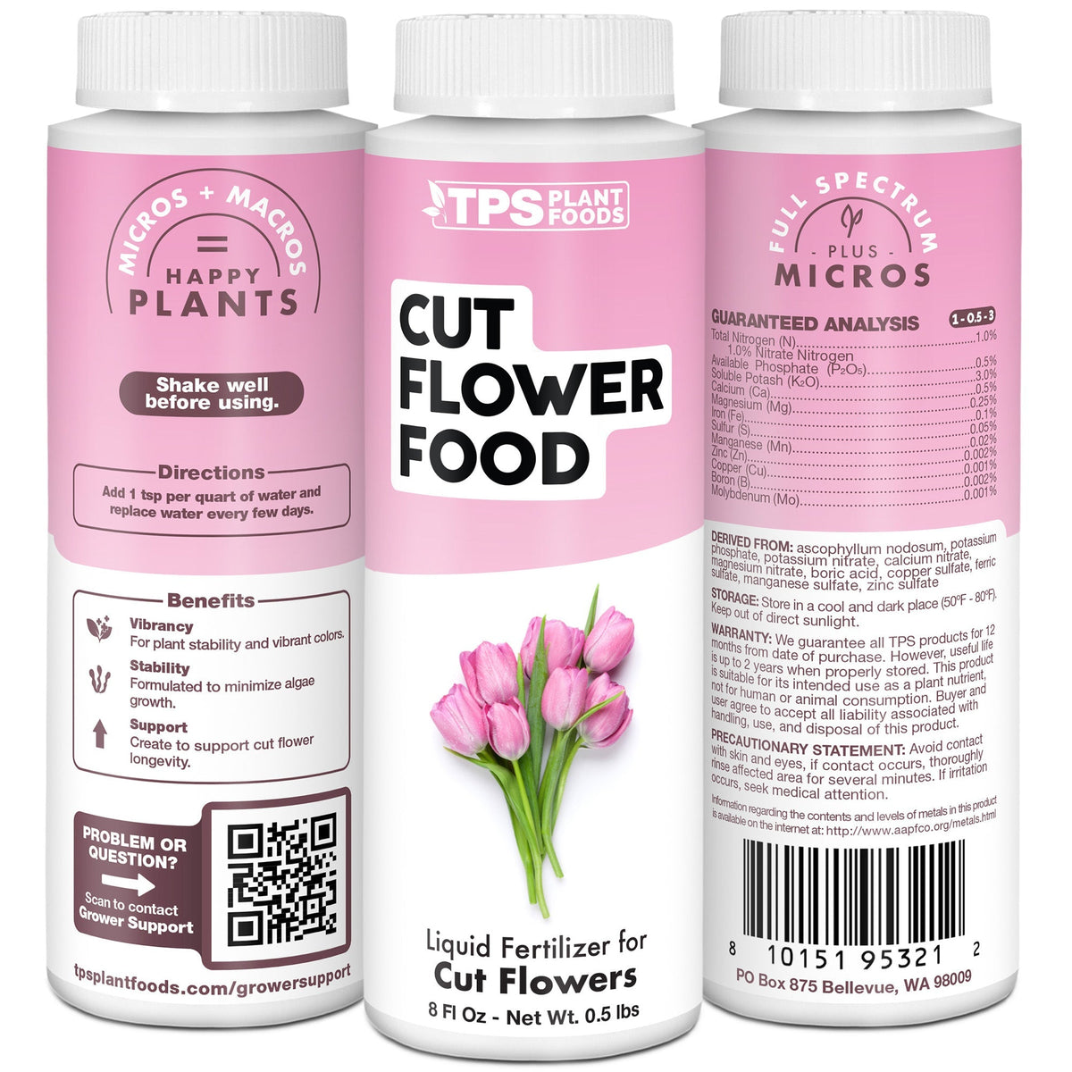Cut Flower Food formula, features, and plant care details