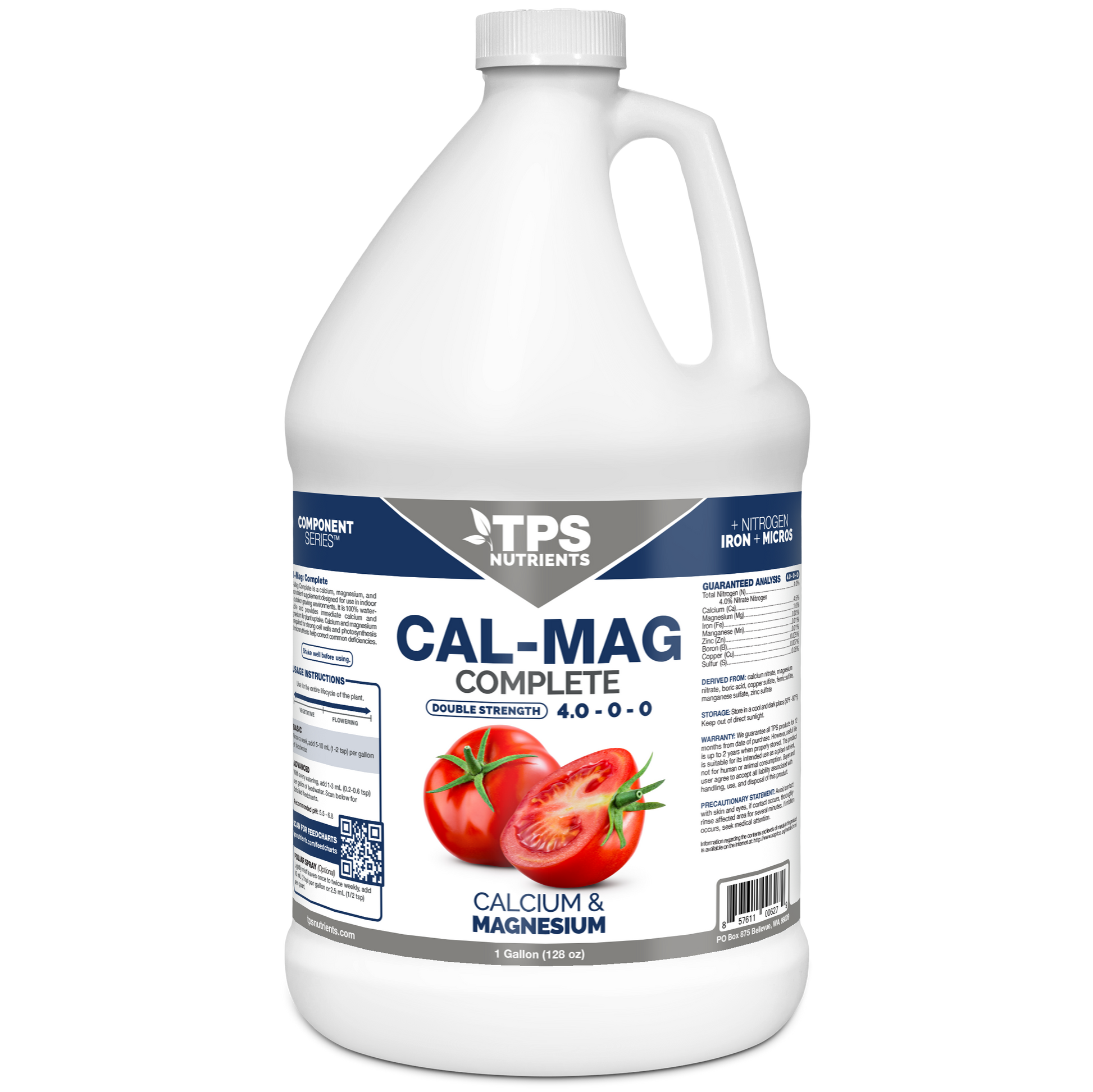 TPS Plant Foods CalMag Complete 1 gallon product package