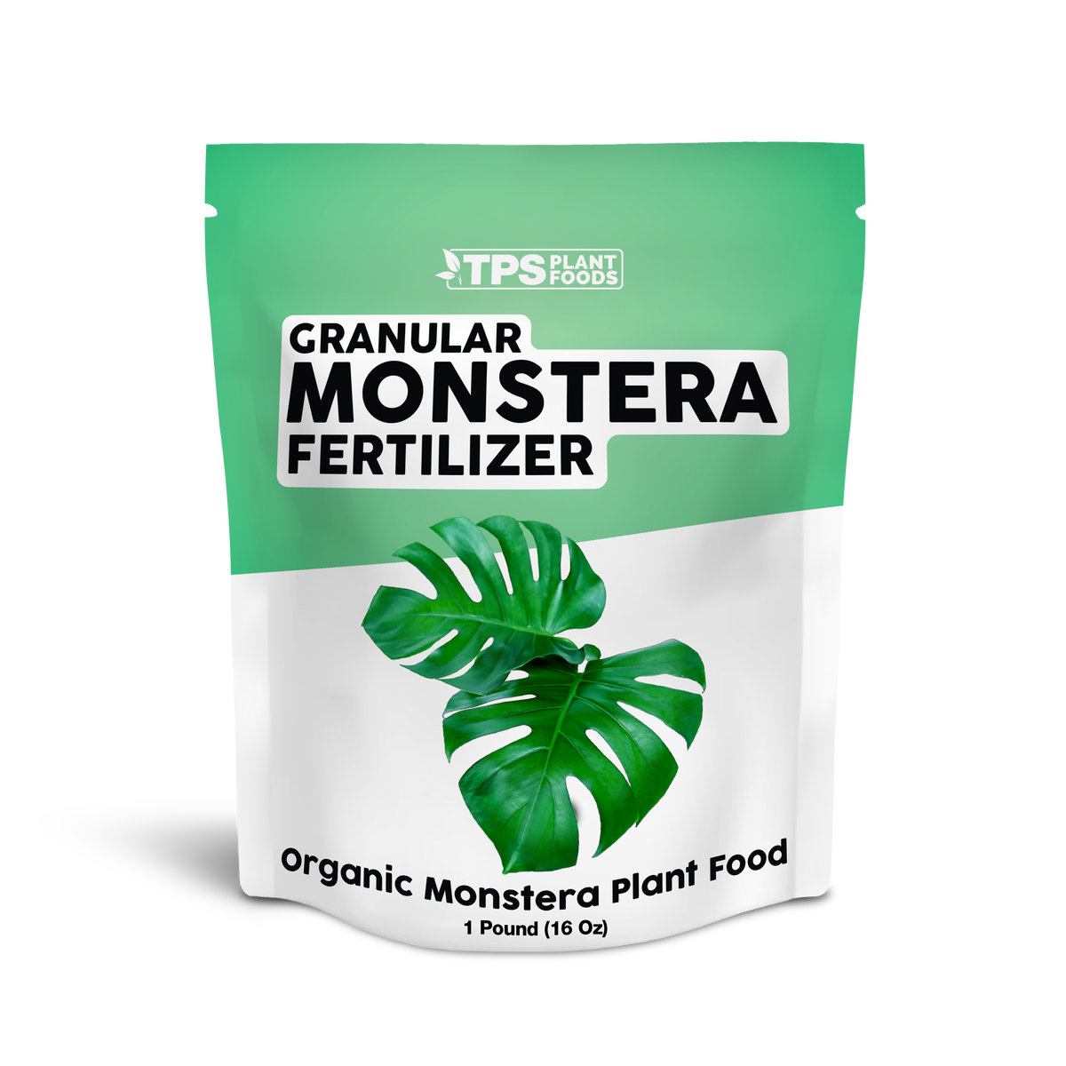 TPS Plant Foods Granular Monstera Fertilizer 4-3-4, 16 oz bottle [wrap]