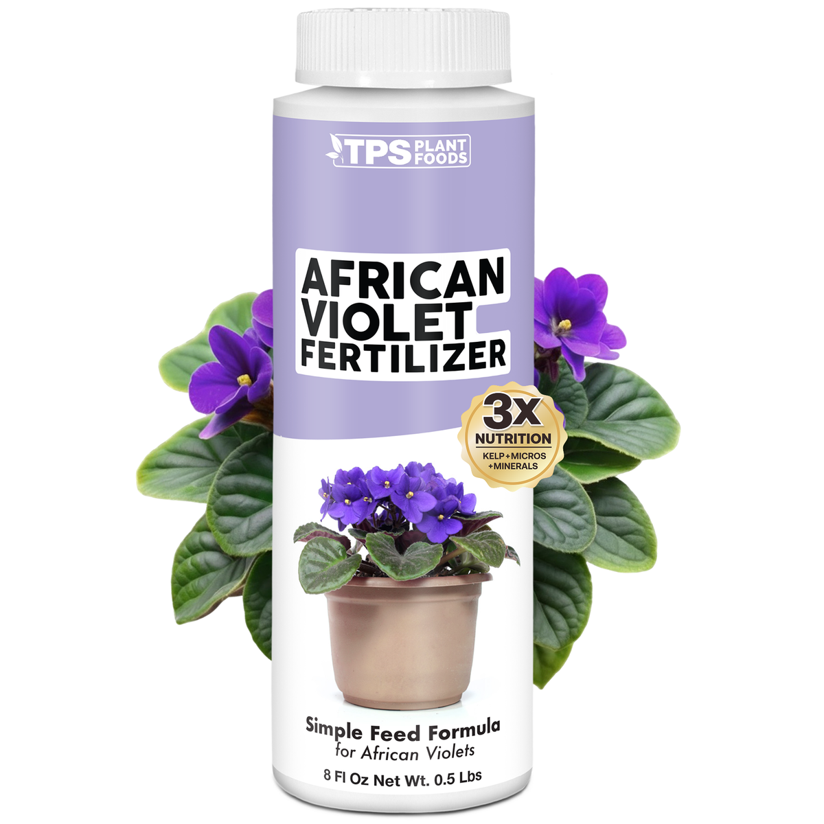 African Violet Fertilizer - 8 Ounce