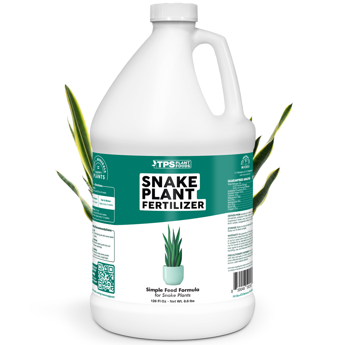 Snake Plant Fertilizer — 128 Ounce