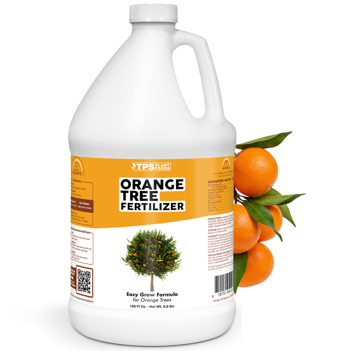Orange Tree Fertilizer - 128 Ounce