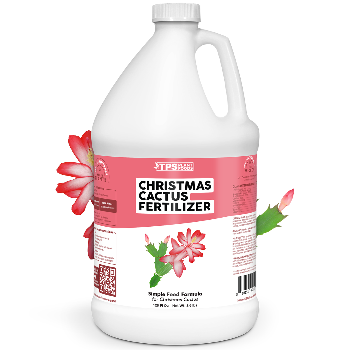 Christmas Cactus Fertilizer — 128 Ounce