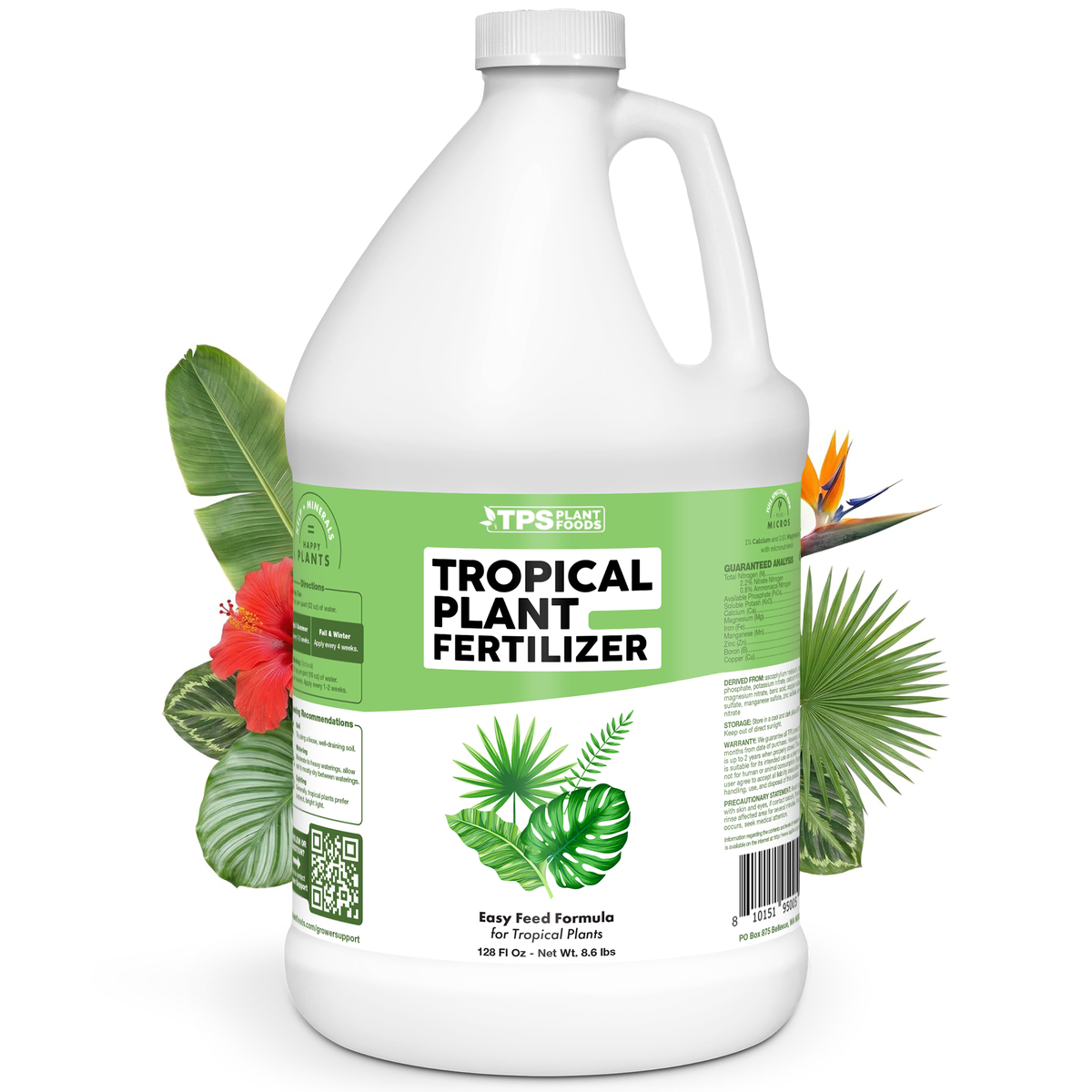 Tropical Plant Fertilizer — 128 Ounce