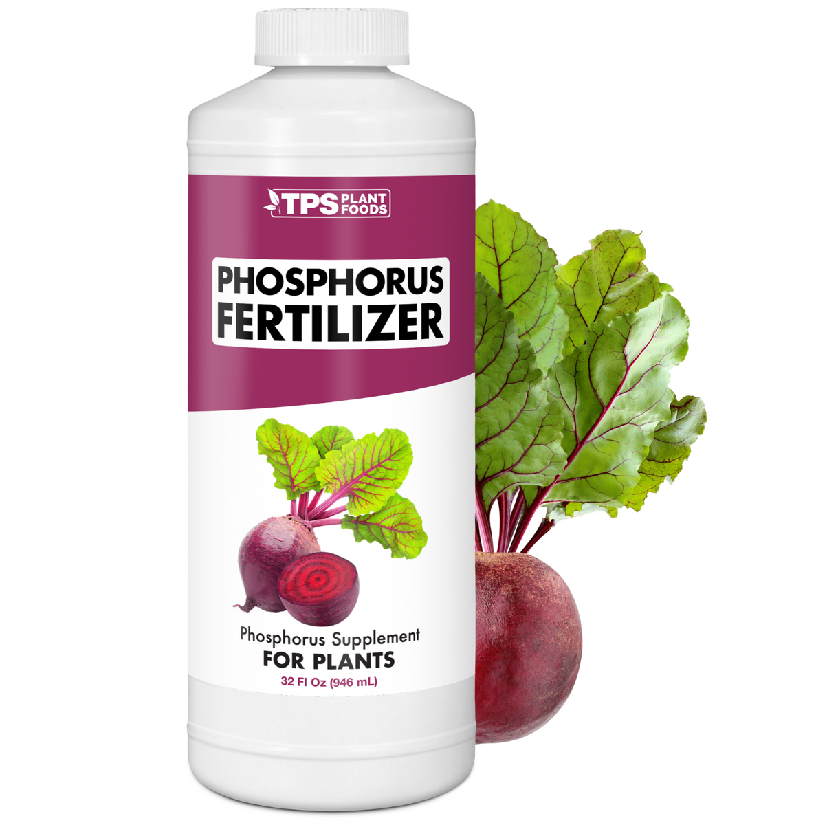 TPS Plant Foods Phosphorus Fertilizer 0-10-0, 32 oz bottle [wrap]
