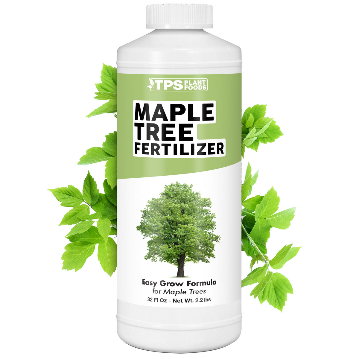 TPS Plant Foods Maple Tree Fertilizer 3.6-3-5.1, 32 oz bottle