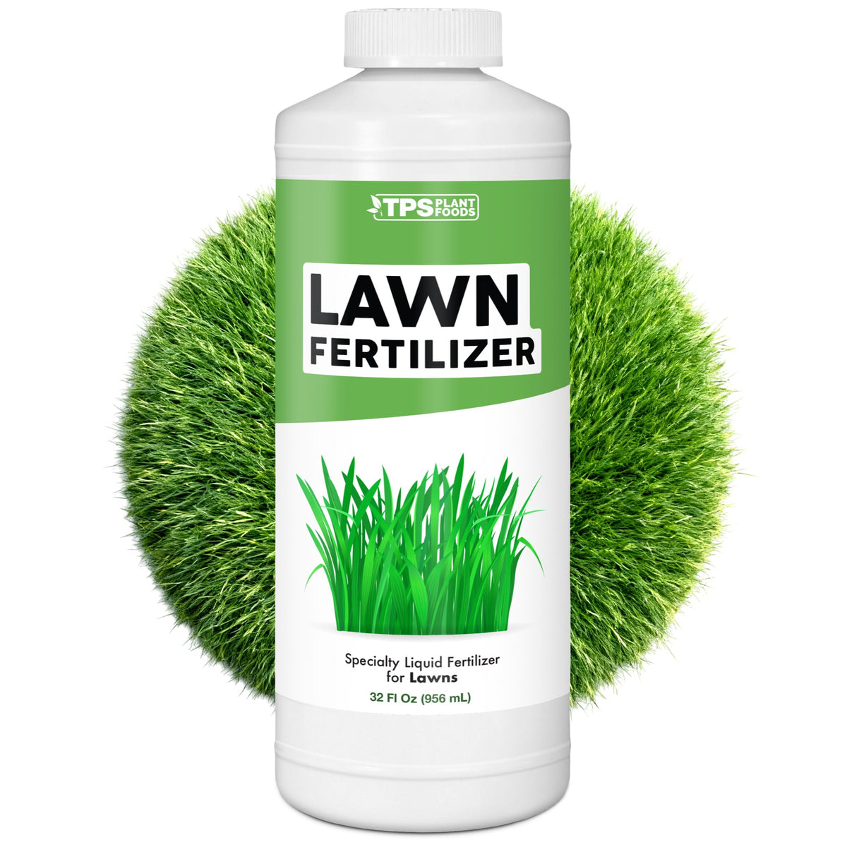 TPS Plant Foods Lawn Fertilizer 8-1-2, 32 oz bottle