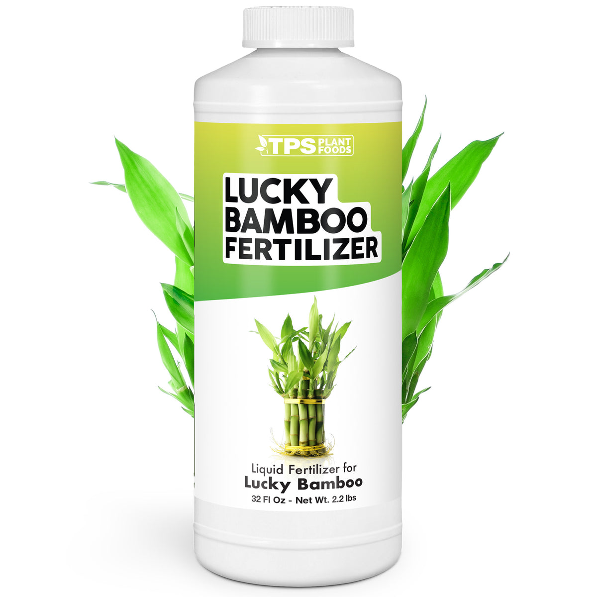 TPS Plant Foods Lucky Bamboo Fertilizer 1-0.5-3, 32 oz bottle [wrap]