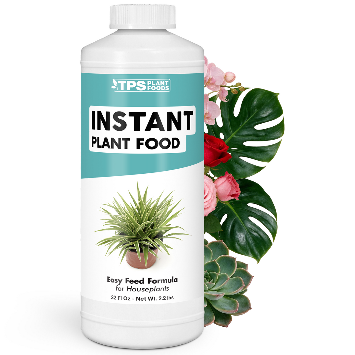 TPS Plant Foods Instant Plant Food, 32 oz bottle [wrap]