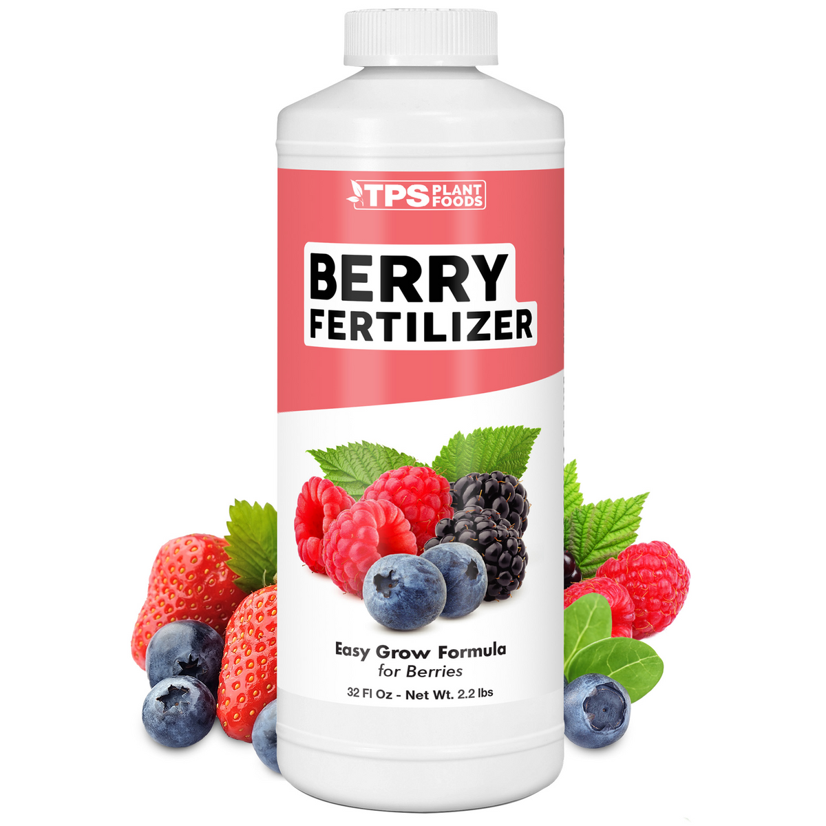 TPS Plant Foods Berry Fertilizer 3.6-3-5.1, 32 oz bottle [wrap]