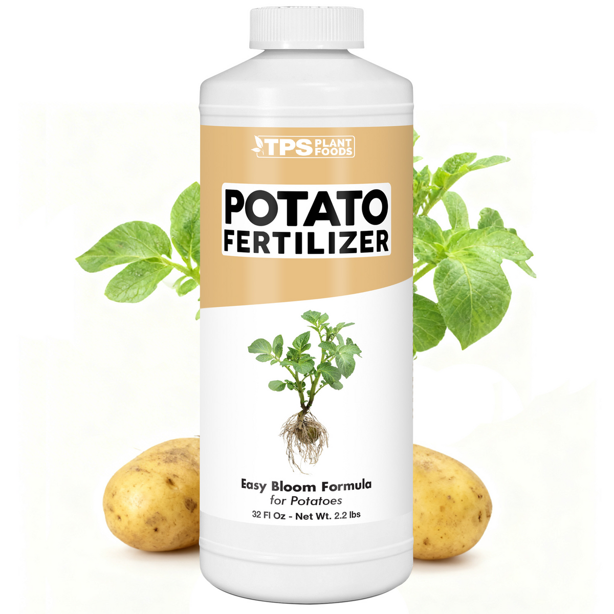TPS Plant Foods Potato Fertilizer 3-3.6-5.1, 32 oz bottle