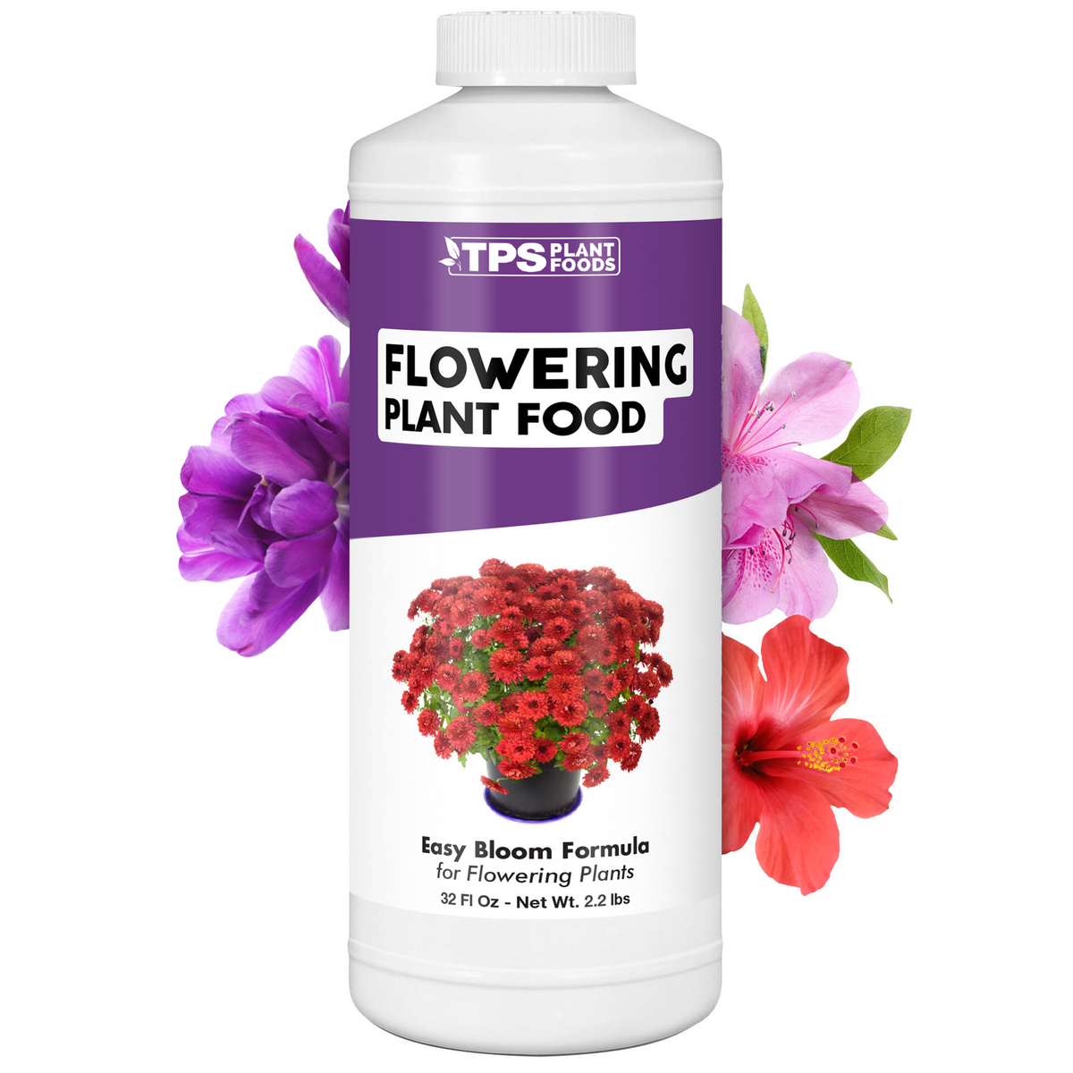 TPS Plant Foods Flowering Plant Food 3-3.6-5.1, 32 oz bottle [wrap]