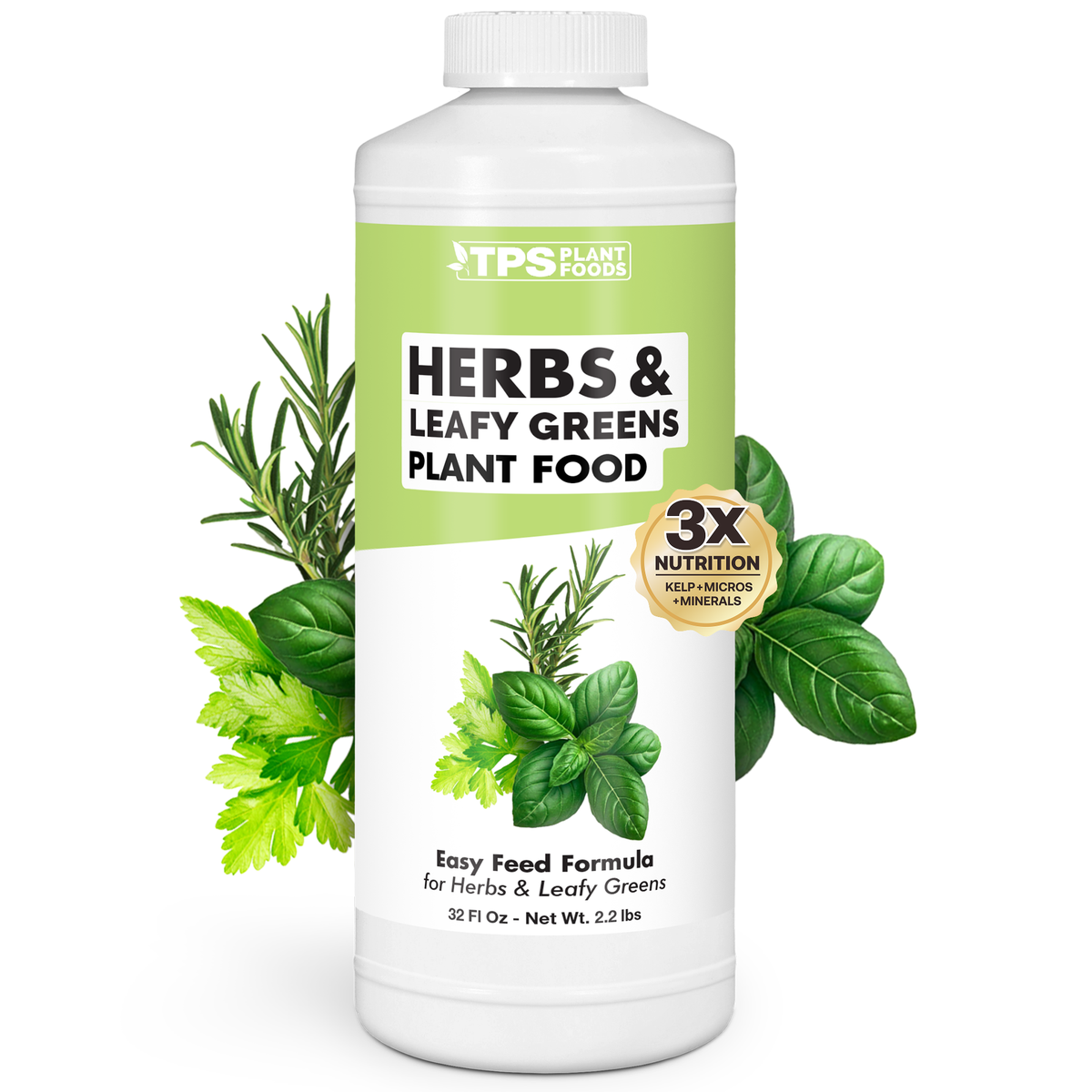 Herbs and Leafy Greens Plant Food - 32 Ounce