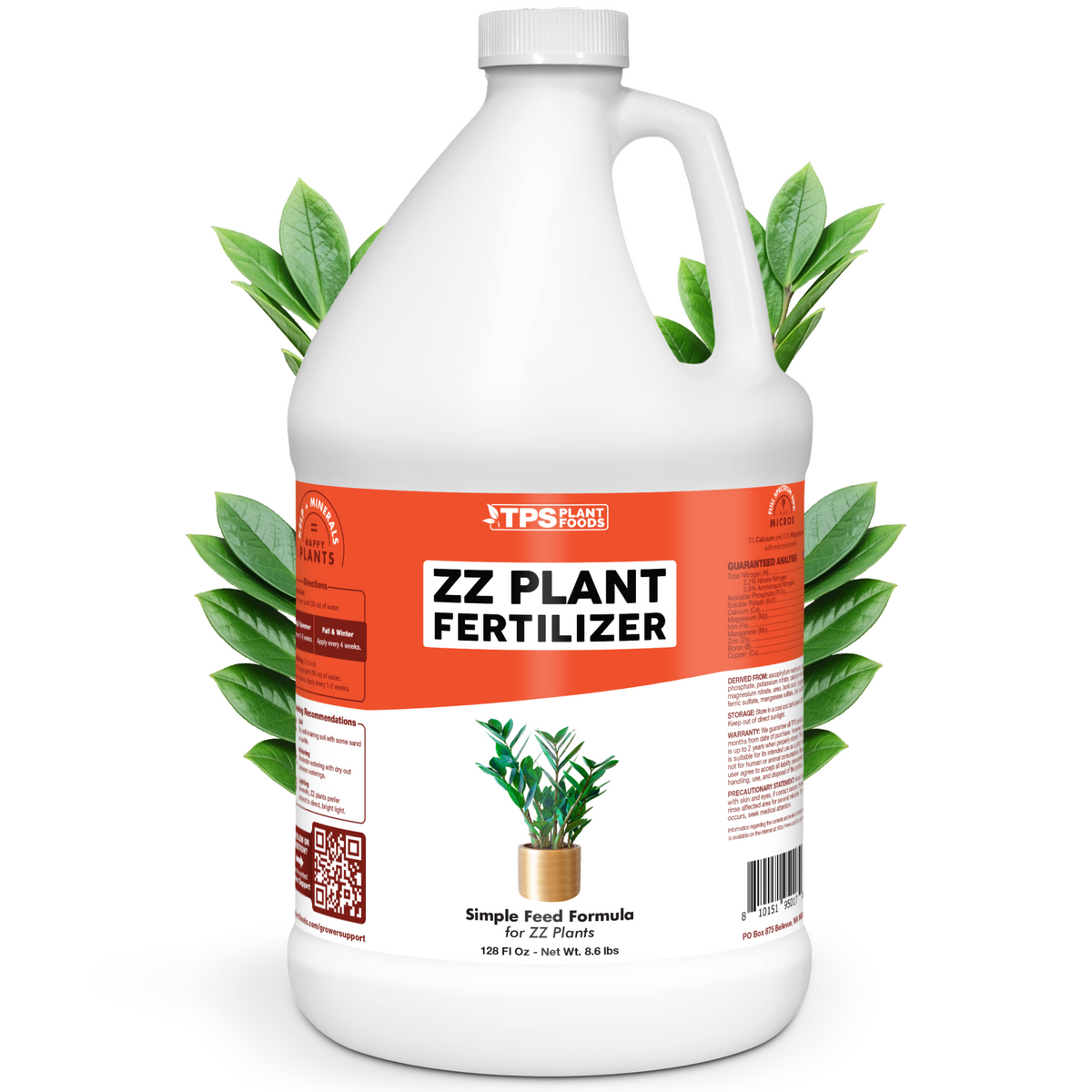 ZZ Plant Fertilizer - 128 Ounce