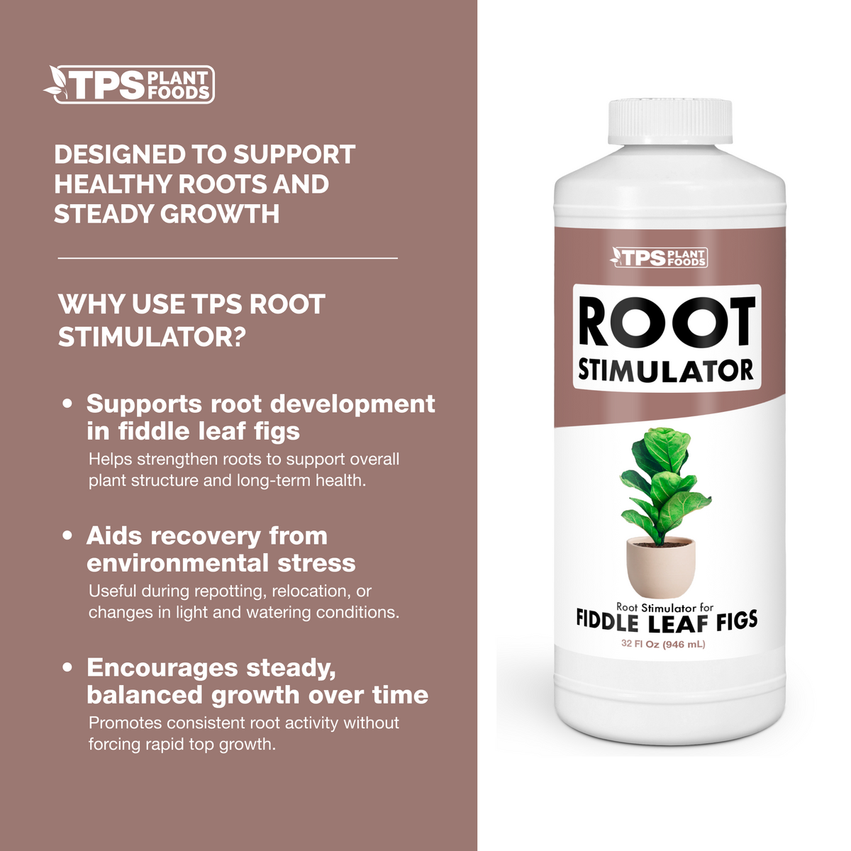 Why plants thrive on TPS Fig Root Supplement: balanced NPK with kelp, fast-acting liquid, gentle feeding [other]