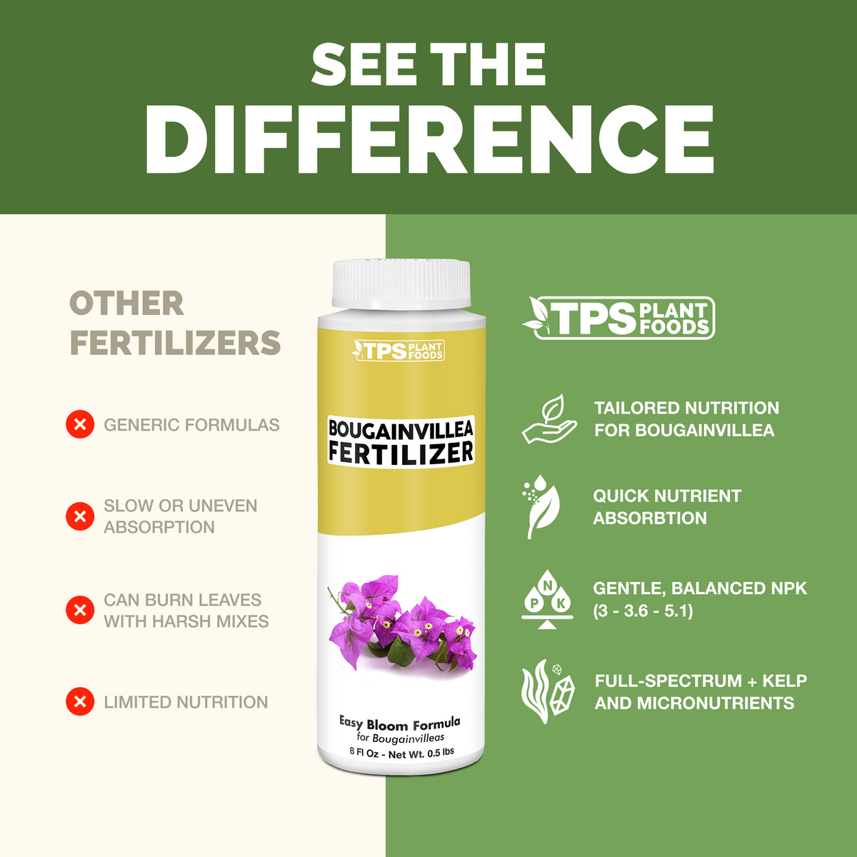 Bougainvillea Fertilizer - 8 Ounce