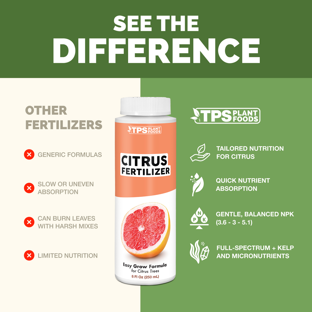 Citrus Fertilizer - 8 Ounce